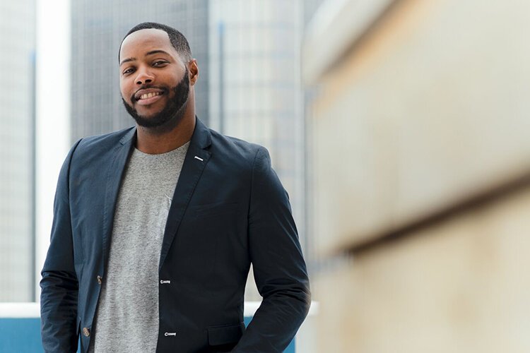 Ken Walker is an advocate for what he calls “mental wealth.” He's the creator of the K. Walker Collective clothing line and nonprofit Detroit Mental Health. 