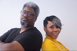 Larry Phillips and Kimyana Freeman, co-owners of the soon-to-open Waffle Café Detroit.