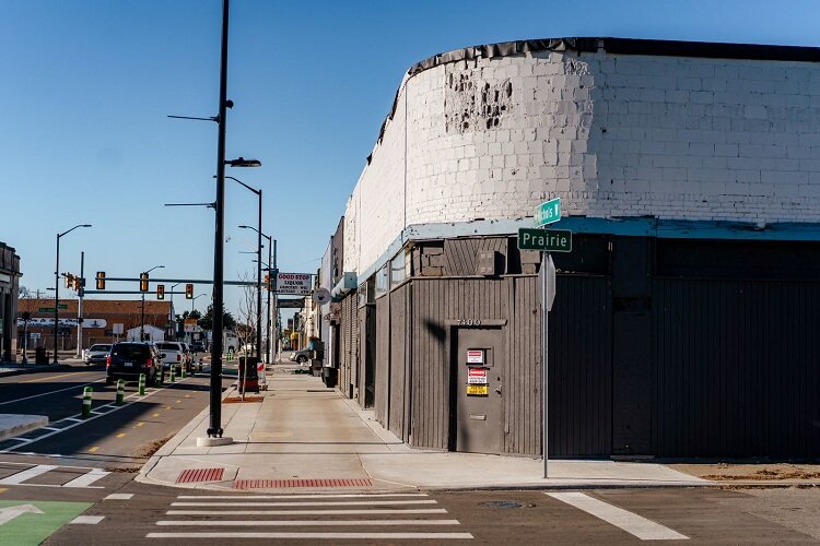 Chase Cantrell is currently developing this building at Prairie St. and W. McNichols Ave. 