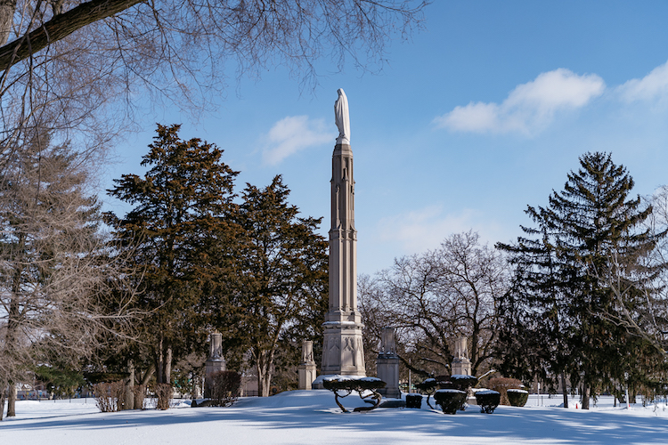 Our Lady of Marygrove statue