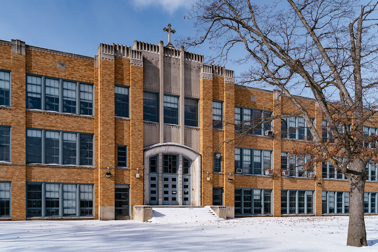 The former Immaculata High School, closed in 1984, will be renovated to house the new high school in Fall 2020.