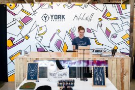 Social entreprises Rebel Nell and York Project opened their shared brick and mortar at Holden Block in late summer.