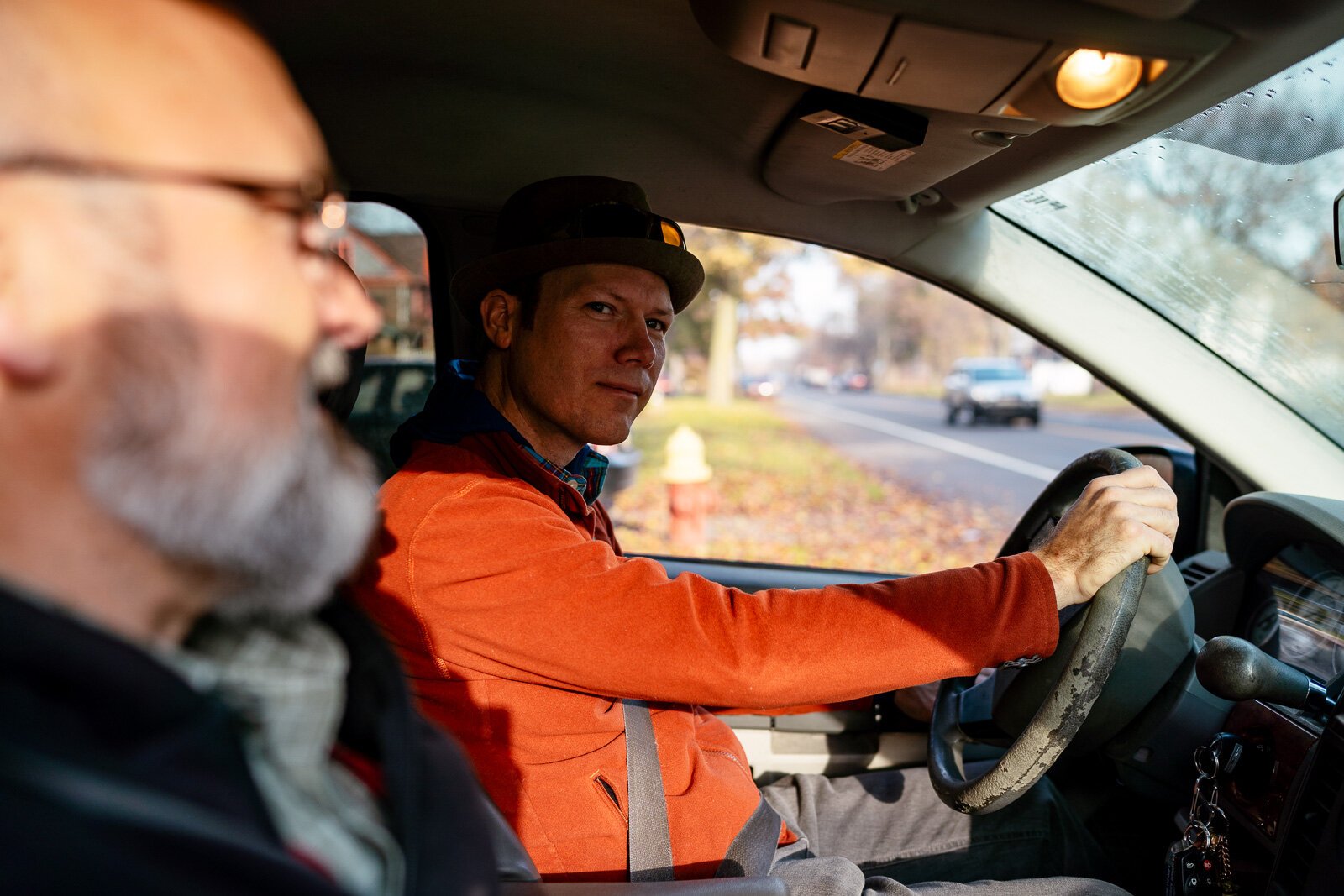 During the week, Jeff Hunt partners with Mark Schroeder, a retired Sterling Heights firefighter paramedic and the program’s other full-time employee.