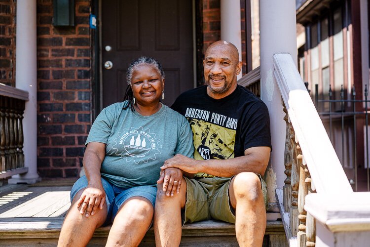 Otto and Cheryl Cureton have lived in Woodbridge for nearly three decades.