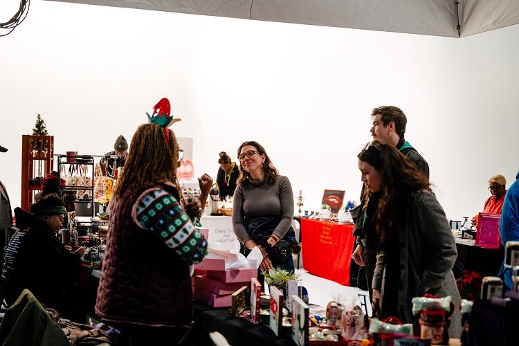 Detroit, Michigan - Next Chapter Books, a pop-up bookstore set up