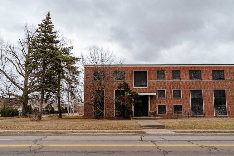 Violet T. Lewis Village is being built at the former site of  Lewis College of Business.