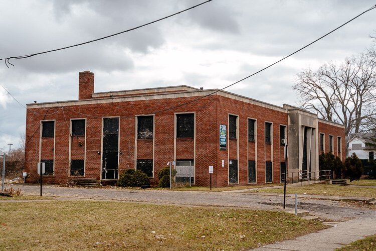 This building was once part of Detroit's historic Lewis College of Business.