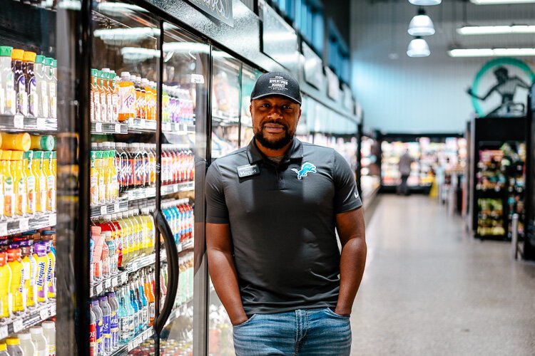 Marcus Reliford is the store director of Rivertown Market.