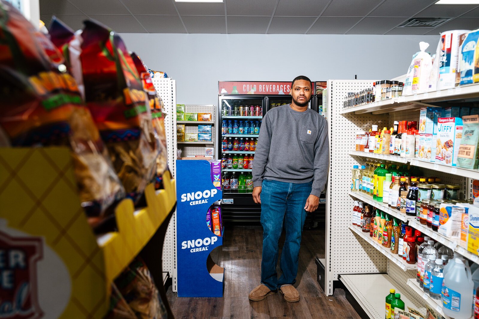 Raphael Wright, founder of Neighborhood Grocery