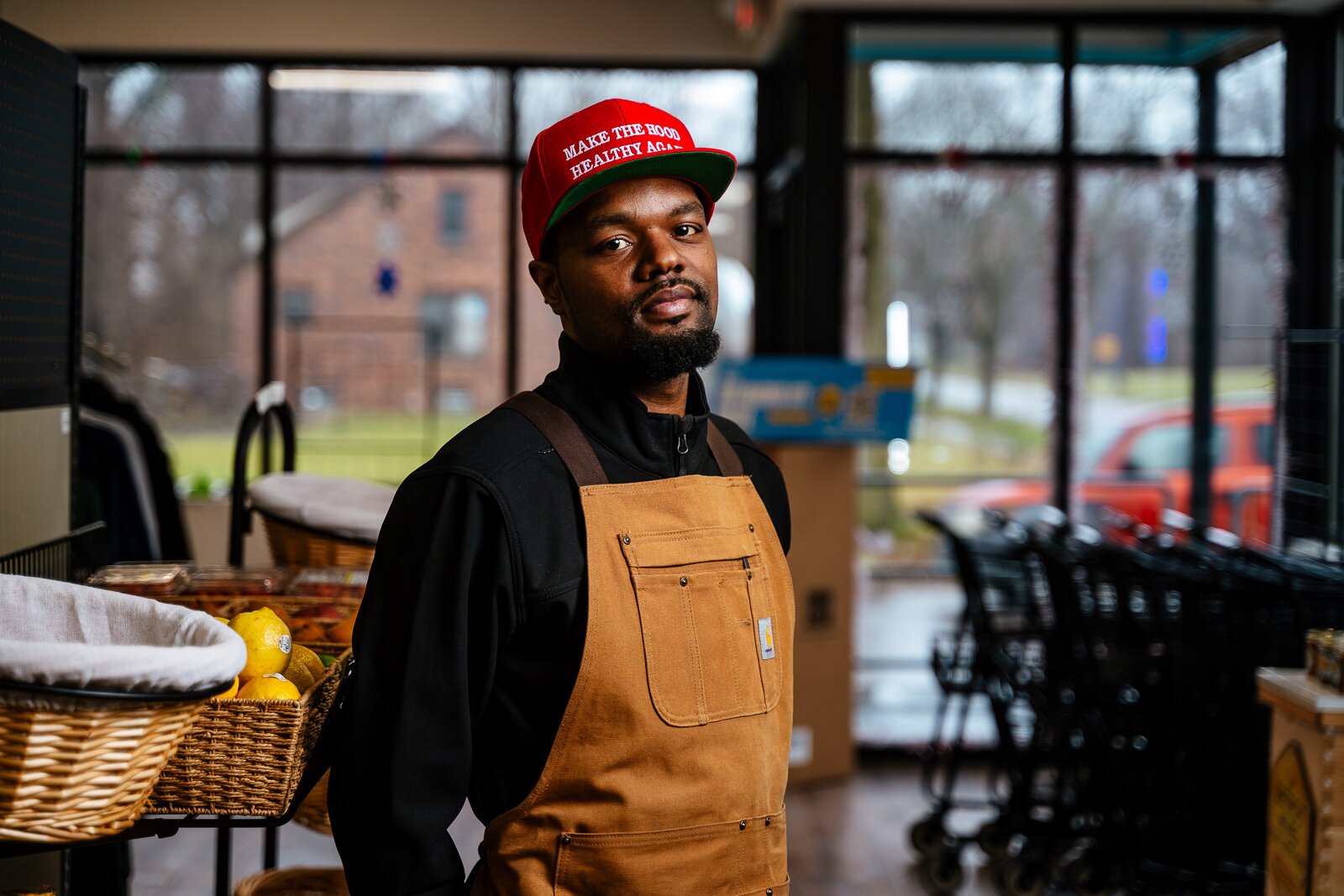 Kieve Grimes in Neighborhood Grocery. 