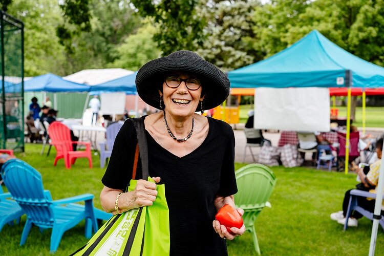 North Rosedale Park resident Marsha Bruhn is thrilled to be back with her community.