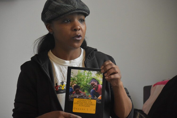 “We provide educational tools and resources for homeschooling families, connect parents who need tutoring to tutors, provide access to culturally appropriate materials, and do pop-up workshops,” Shimekia Nichols says.