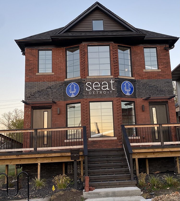 Seat Detroit's new location is in a renovated home in North End.