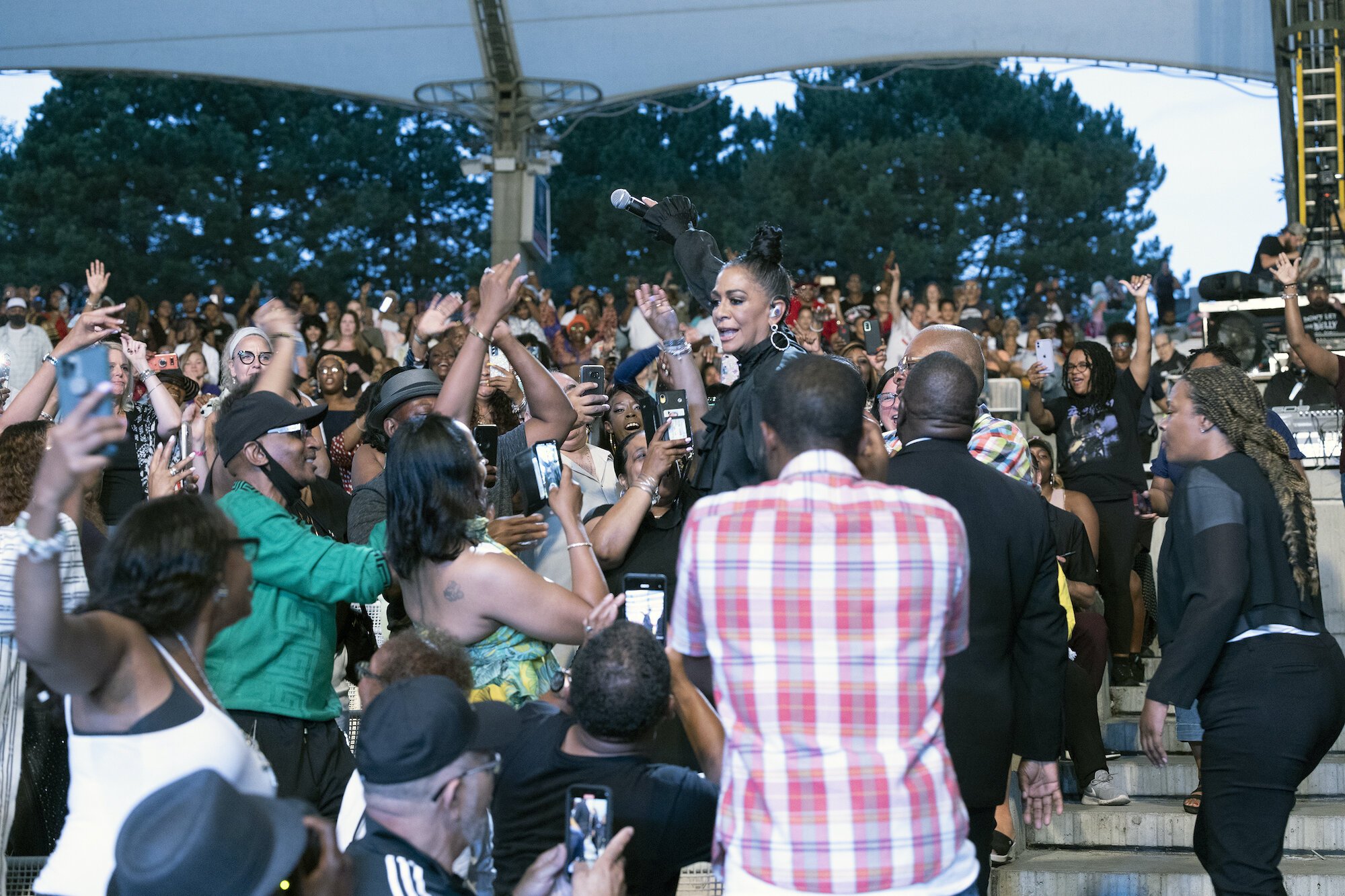 Live performances return to Aretha Franklin Amphitheater