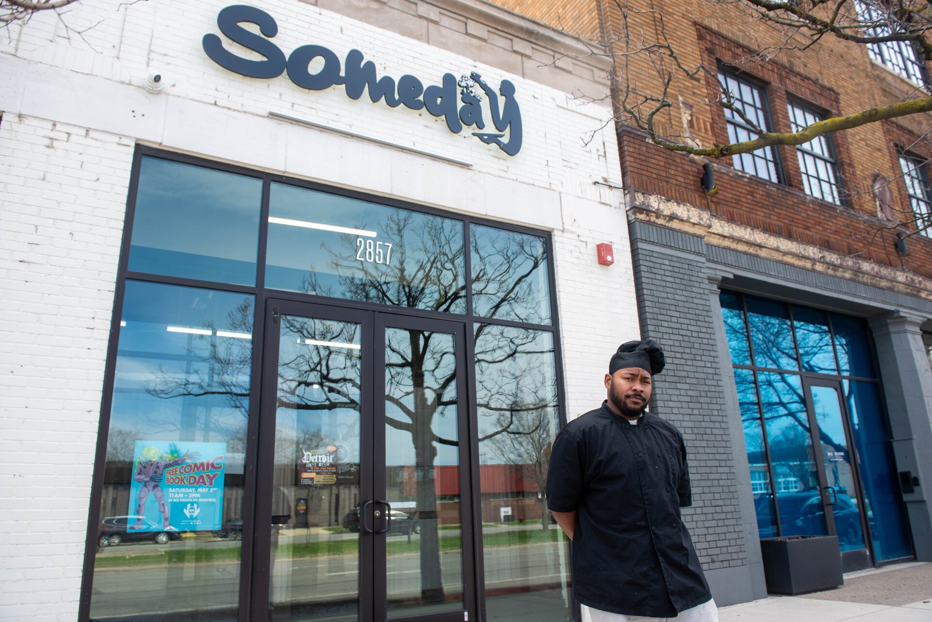 Sam Trotter of Someday Bakery says, “We look at ourselves as a creative studio, and this initial brick-and-mortar is a concept where we’re fusing visual and culinary art to craft unique forms of hospitality.” 
