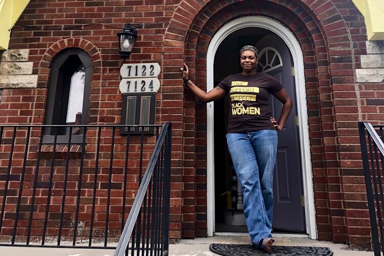 Rose Gorman, the project’s inaugural resident fellow and former program director at the NY Writers Coalition, lives in the house where the Tuxedo Project is located.