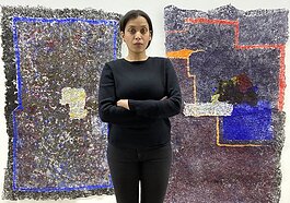 Neha Vedpathak’s exhibition, Time: Constant, Suspended, Collapsed, is on display in the Flint Institute of Arts Graphics Gallery through January 9, 2022.