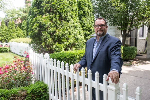 William Bartrage, president of East English Village Association.