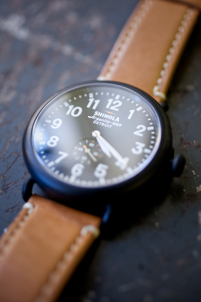 Shinola time piece