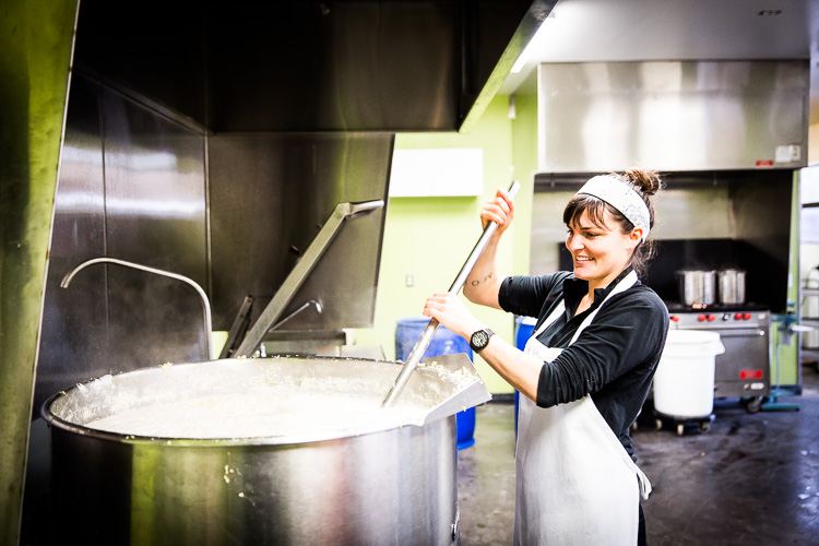 Making tempeh at the Brinery