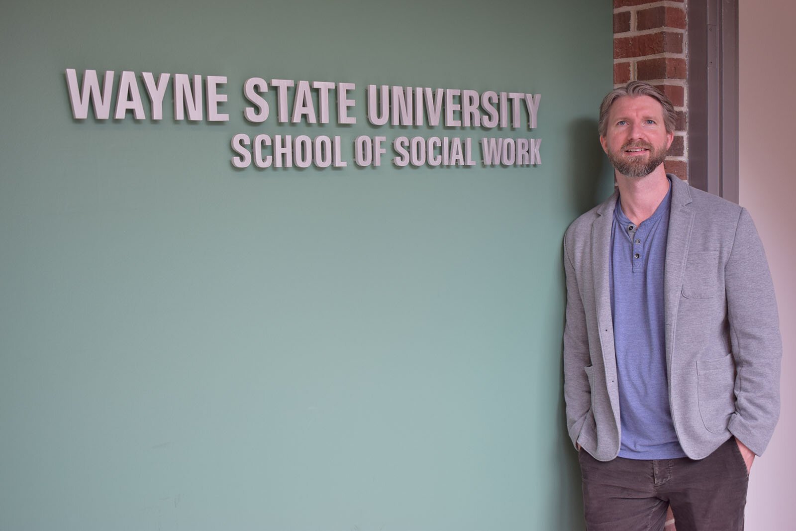 Brad Ray, director of the Wayne State University Center for Behavioral Health and Justice.