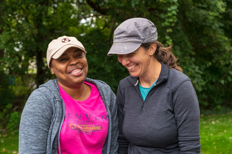 Chelsea Parker and Penny Beamer of Growing Hope.