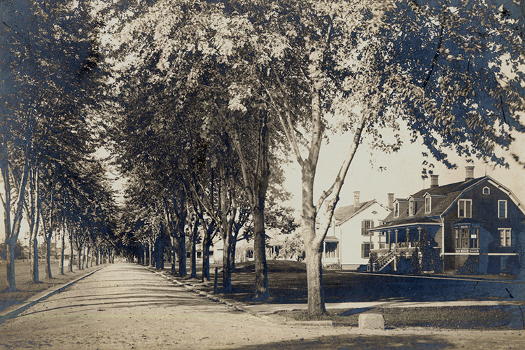 Indian Burial Mound at Fort Wayne 