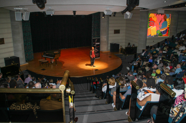 A packed house at the Charles H. Wright museum