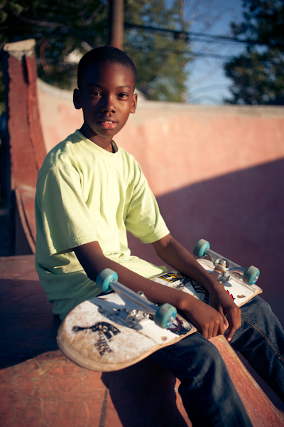 Steven London bought his first skateboard a month ago, when Ride It Skatepark opened
