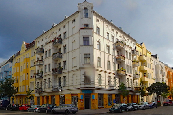 Kreuzberg residential/commercial district after the rain