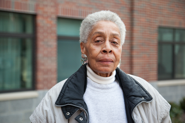 Mary Stroud, resident of Presbyterian Villages of Michigan's Rivertown development