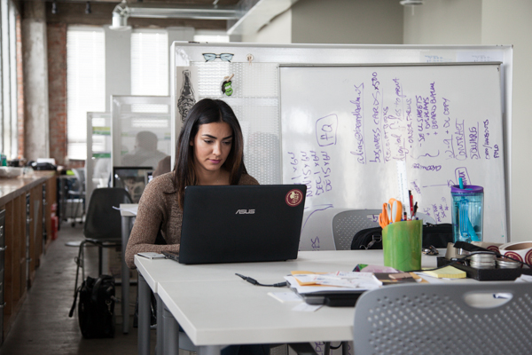 Ponyride's co-working space