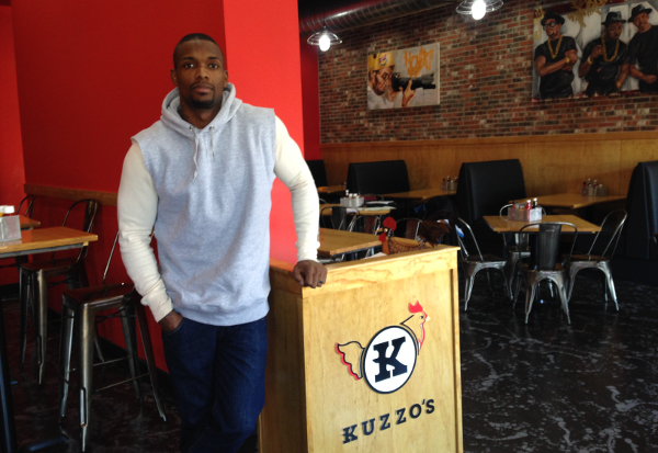 Ron Bartell, owner of Kuzzo's Chicken and Waffles