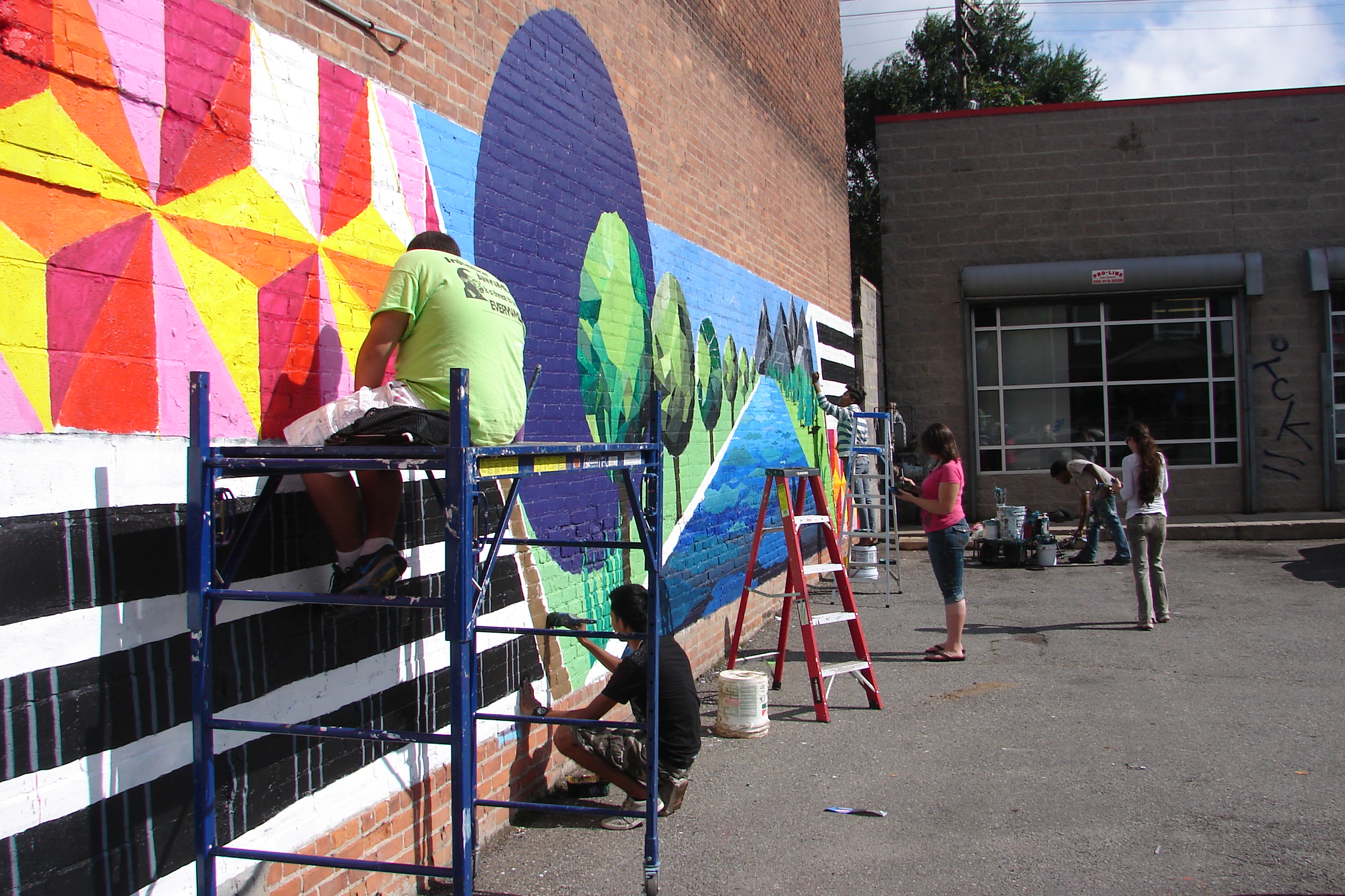 Mural Painting in Springwells