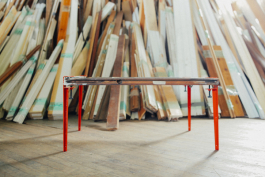 A table made with Floyd Legs