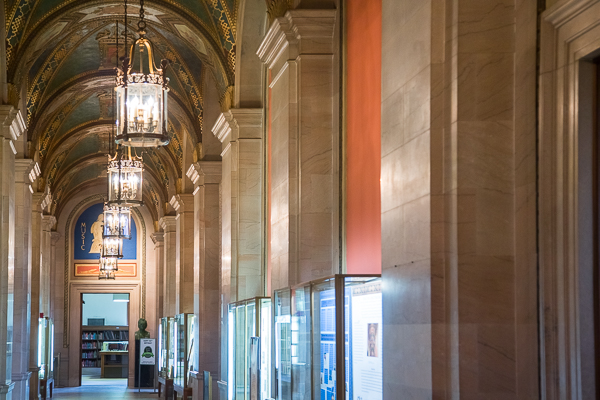 Looking at the Music Room at Main Library