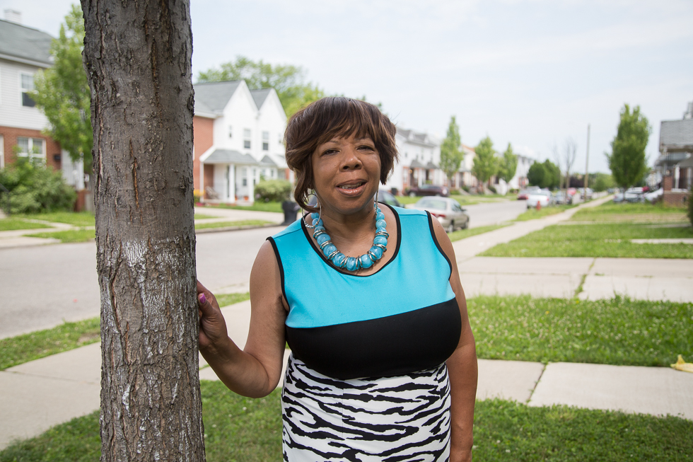 Linda Smith, director of U-SNAP-BAC, an organization developing affordable housing on Detroit's east side