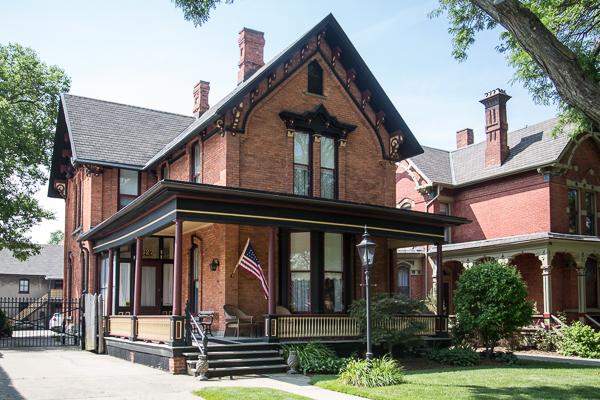 Beulah Croxford's former home on West Canfield