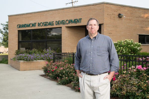 Tom Goddeeris, executive director of the Grandmont Rosedale Development Corporation