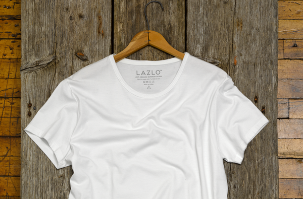 Lazlo's lifetime-guaranteed T-shirt