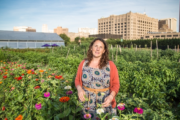 Ashley Atkinson, co-director of Keep Growing Detroit