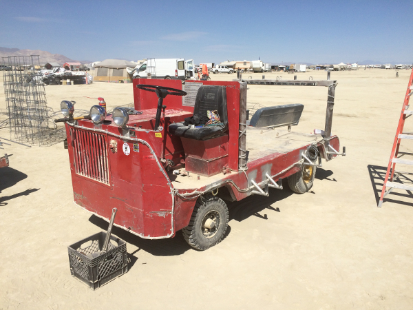 1950s Fire Supression Vehicle for a Pontiac Plant - Base for Scrubbing Bubble