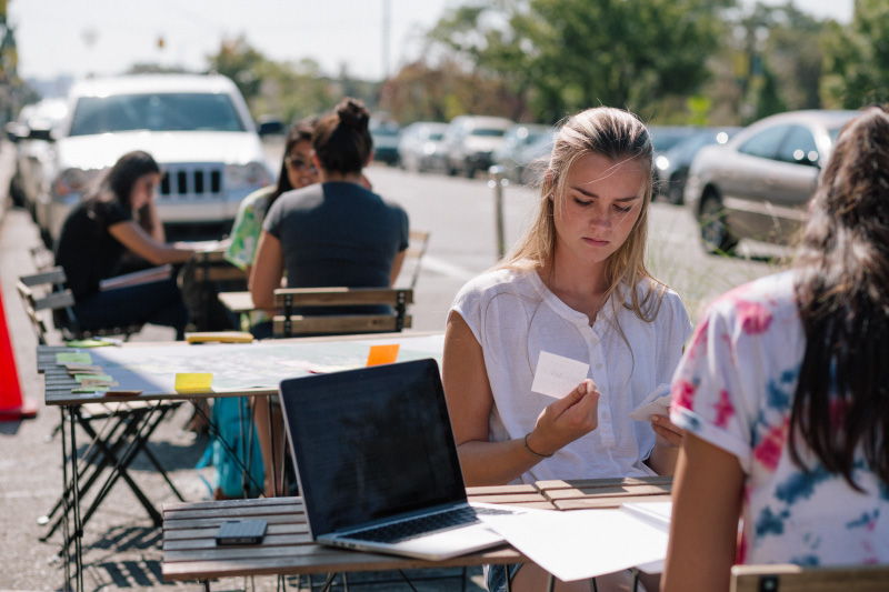 Placemaking visioning at Wayne State University