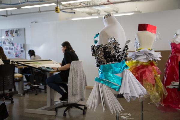 A design class at the Taubman Center for Design Education at CCS