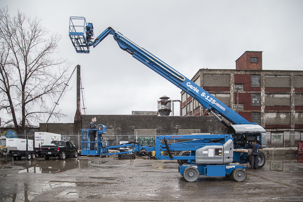 Alta Equipment's rental yard