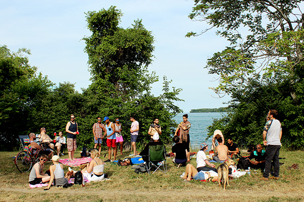 Picnic on Belle Isle