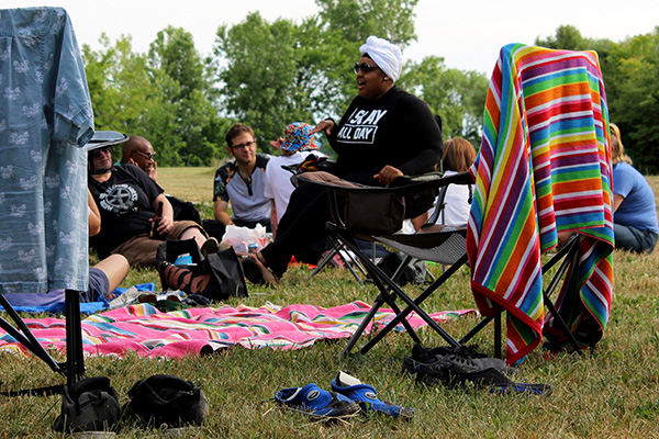 Picnic on Belle Isle