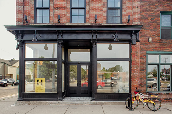 The corner of the Bagley Trumbull Market, future location of a sushi restaraunt