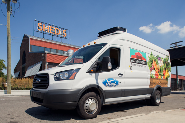 GEM refrigerated food truck