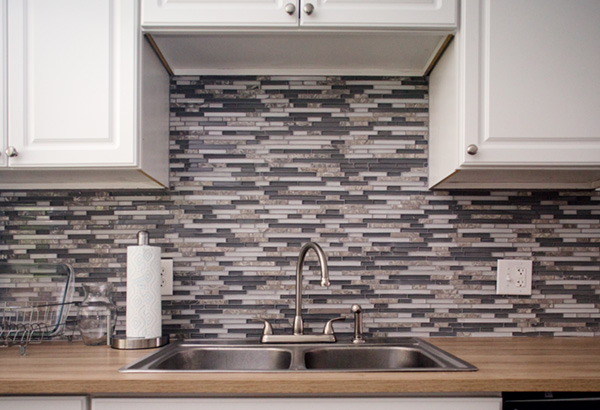 Kitchen of a recently renovated apartment